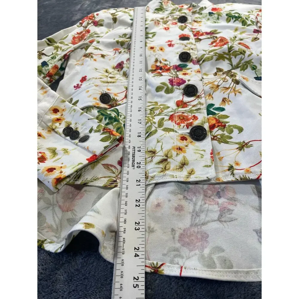 NWT Disney Alice Through Looking Glass Floral Peplum Jacket Women S